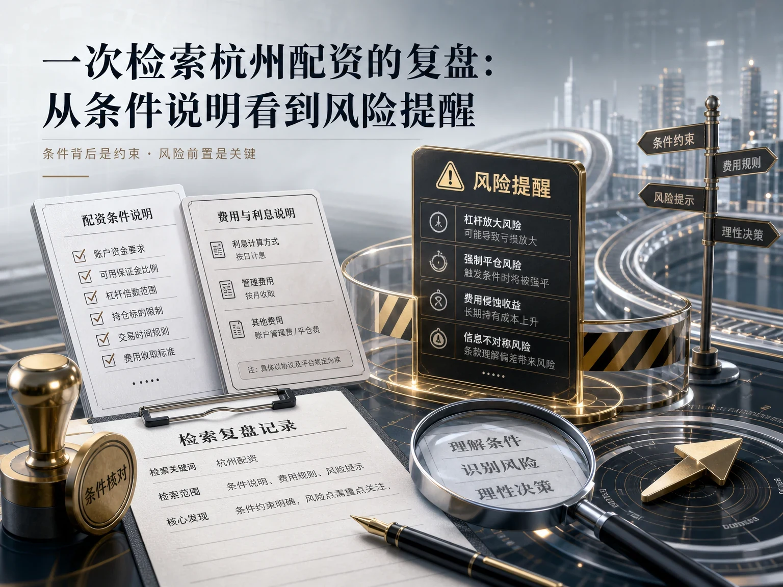 一次检索杭州配资的复盘:从条件说明看到风险提醒 插图
