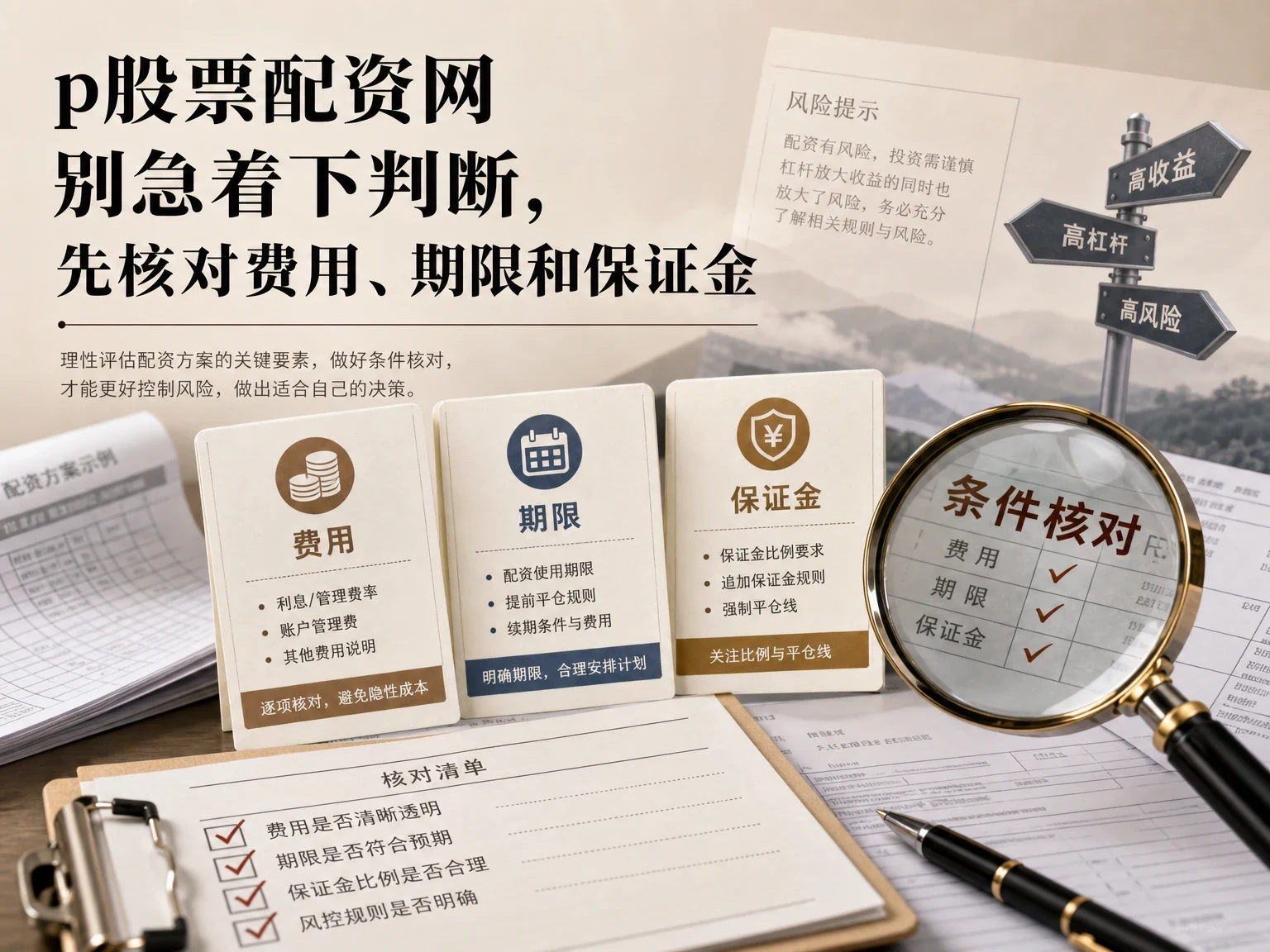 p股票配资网别急着下判断，先核对费用、期限和保证金缩略图
