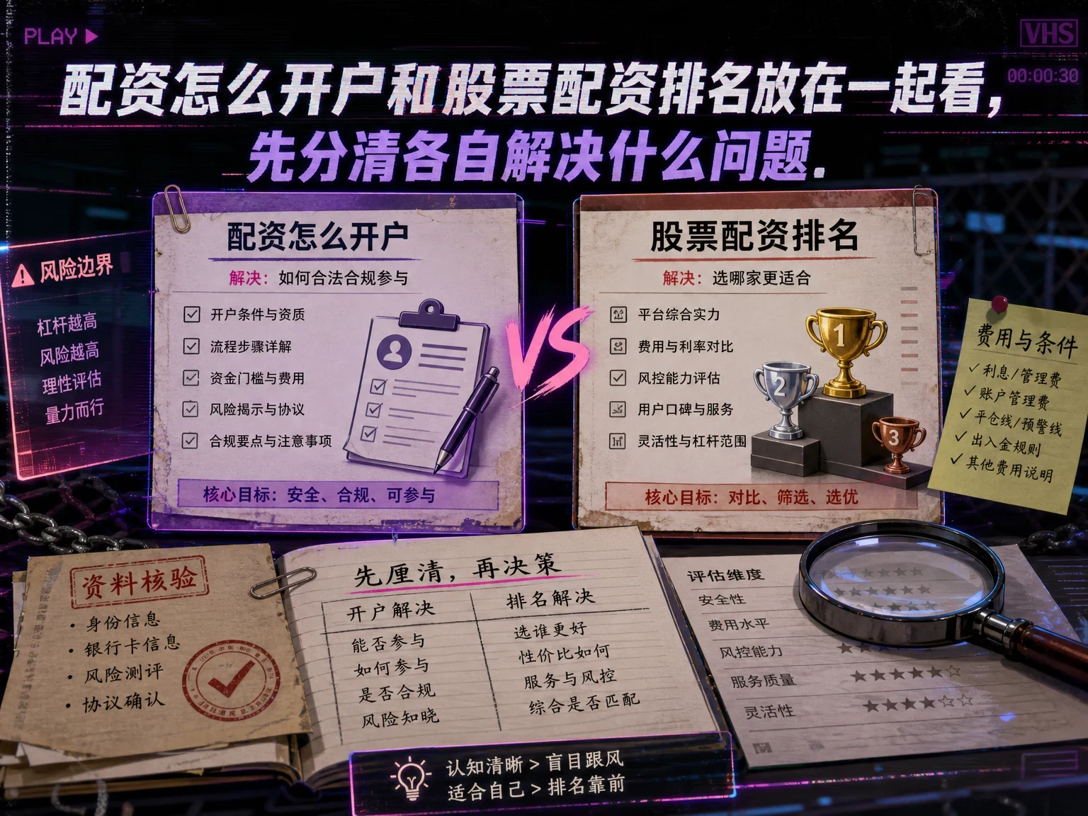 配资怎么开户和股票配资排名放在一起看,先分清各自解决什么问题 插图